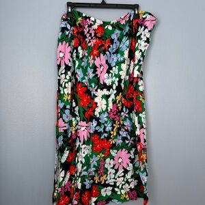 Old Navy Floral Slip Skirt